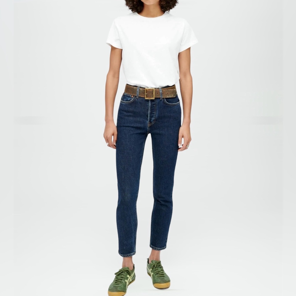 COMFORT STRETCH HIGH RISE ANKLE CROP